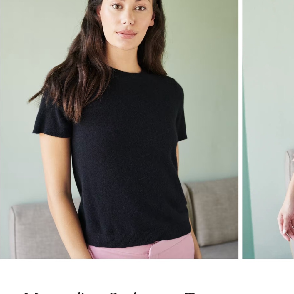 Quince Mongolian Cashmere Tee